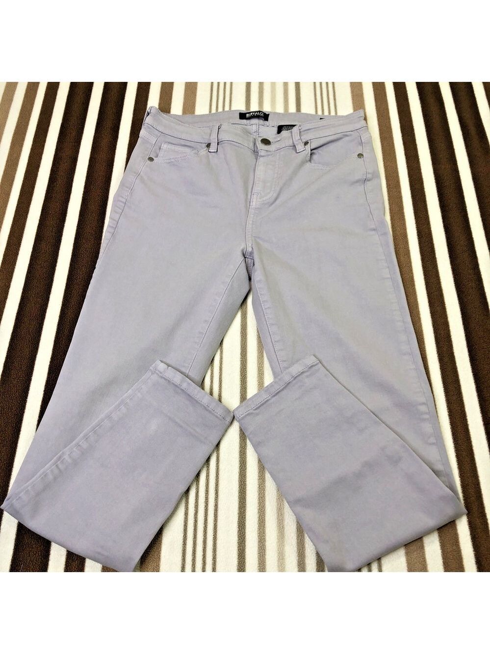 Size 6 Buffalo David Bitton Aubrey Women’s Jeans High Rise Stretch KH